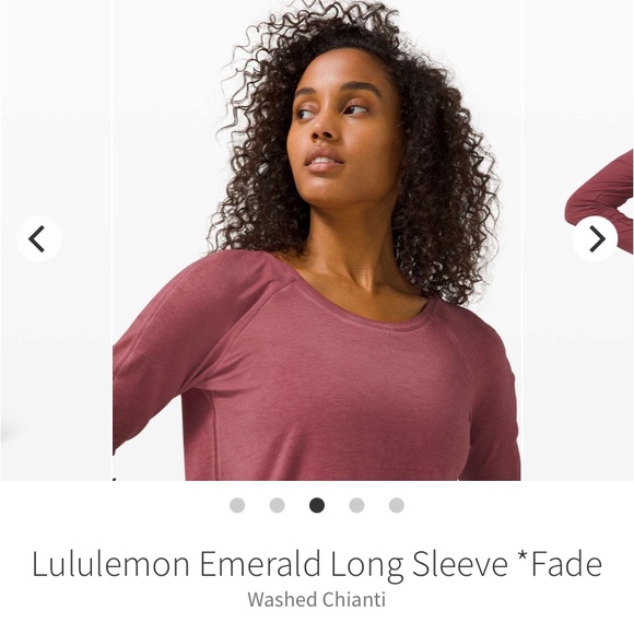 Lululemon Emerald Long Sleeve wash NWT - Picture 2 of 9